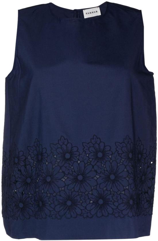  파로쉬 민소매 티셔츠 D312396CHRISTEL012 NAVY