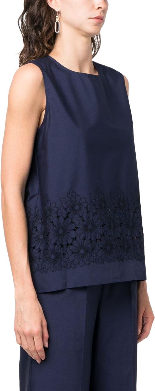  파로쉬 민소매 티셔츠 D312396CHRISTEL012 NAVY - PAROSH
