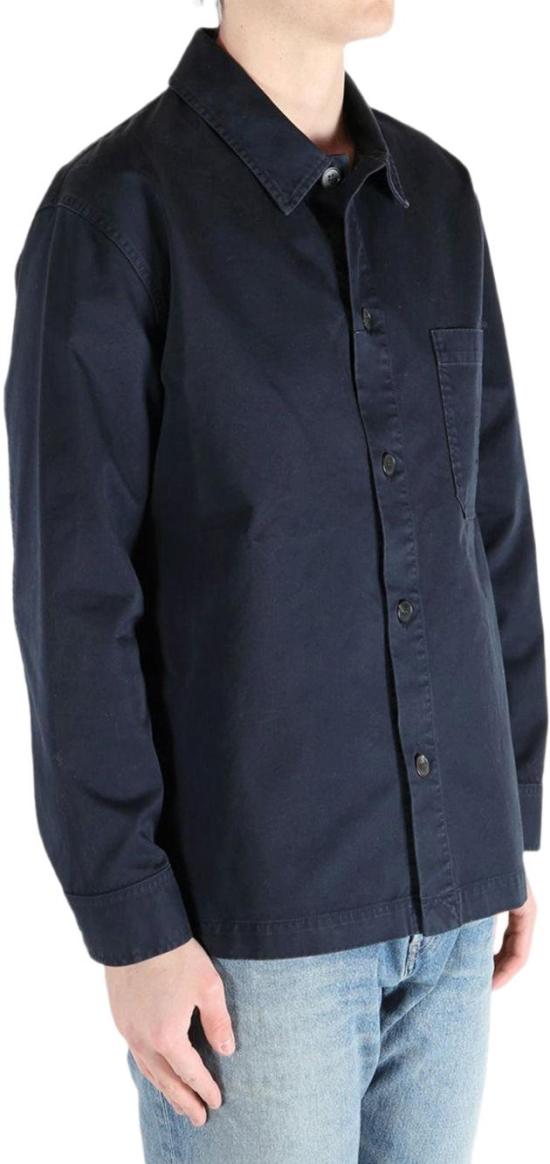 26SS 생로랑 코튼 카산드라 오버셔츠 861004Y04VD5109 NAVY - SAINT LAURENT