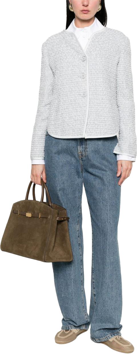 26SS 엠포리오 아르마니 자켓 EW003299AF20486U9275 LICHTGREY - EMPORIO ARMANI