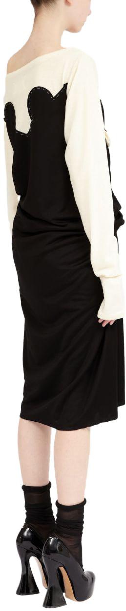  마르지엘라 미디 원피스 S51DD0013S23008967 BLACK - MAISON MARGIELA