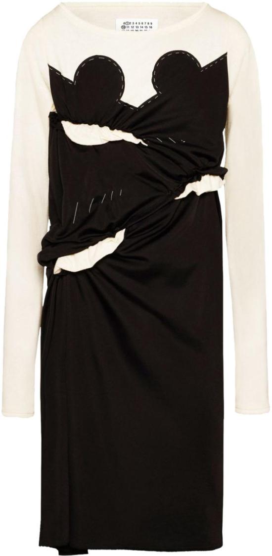  마르지엘라 미디 원피스 S51DD0013S23008967 BLACK
