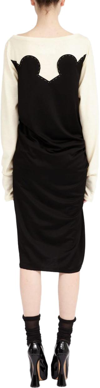  마르지엘라 미디 원피스 S51DD0013S23008967 BLACK - MAISON MARGIELA