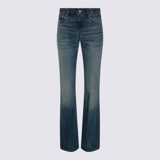 26FW 하이쿠레 데님 팬츠 HEW03338DF207L0950 BLUE RYDER