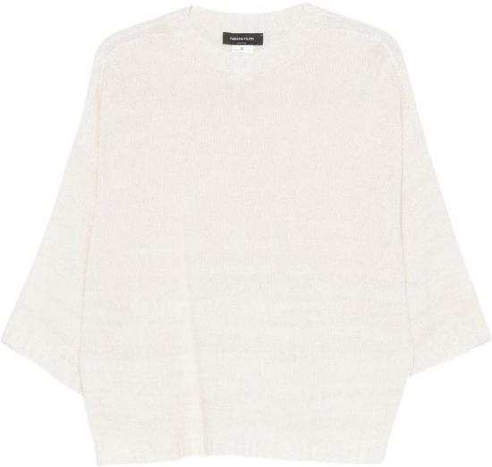 26SS 파비아나 필리피 니트웨어 MAD266F019L89725 WHITE