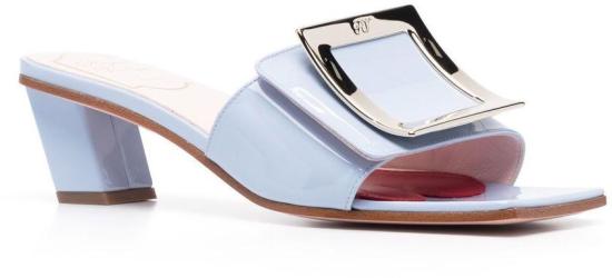  로저비비에 뮬/슬리퍼 RVW65832800D1PU028 LICHTBLUE - ROGER VIVIER