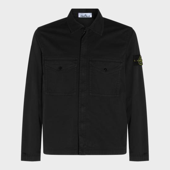 26FW 스톤 아일랜드 긴팔 셔츠 L2S151200003 S0A10V0029 Black