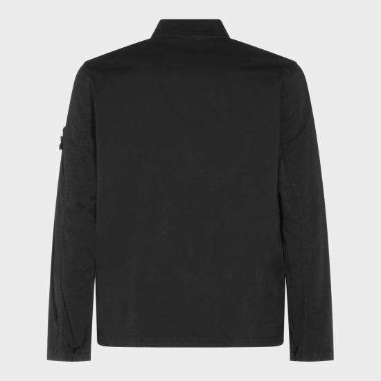 26FW 스톤 아일랜드 긴팔 셔츠 L2S151200003 S0A10V0029 Black - STONE ISLAND