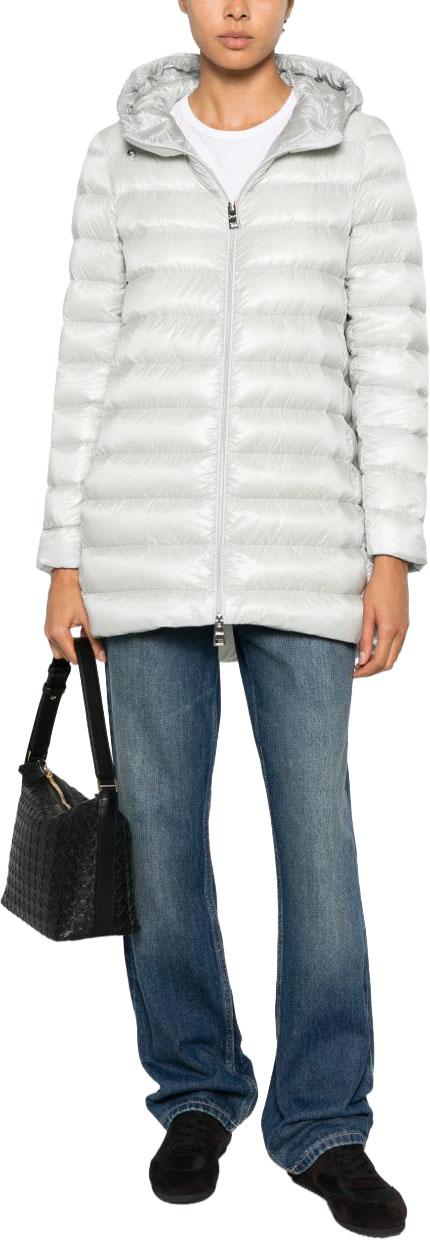 26FW 에르노 A 쉐입 나일론 울트라라이트 리조트 다운 자켓 PI00133DR12017Z9404 LICHTGREY - HERNO