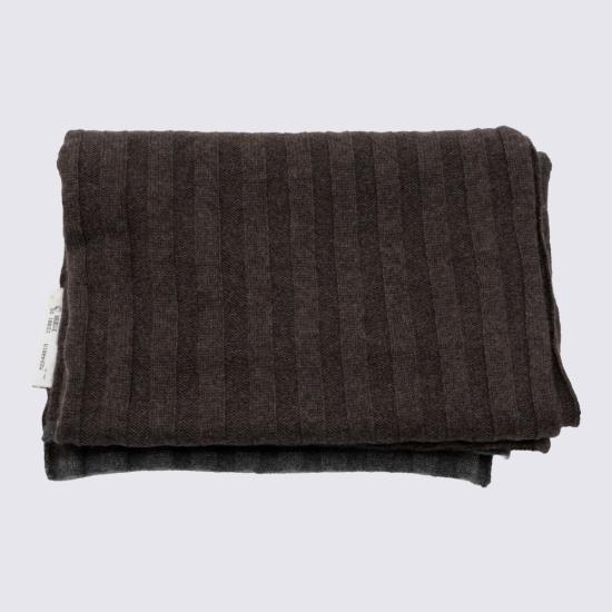 26FW 브루넬로 쿠치넬리 머플러/스카프 M2240819 CD981 Brown - BRUNELLO CUCINELLI