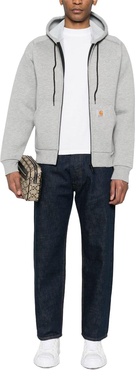 25FW 칼하트 후드 티셔츠 I0329350GKXX LICHTGREY - CARHARTT