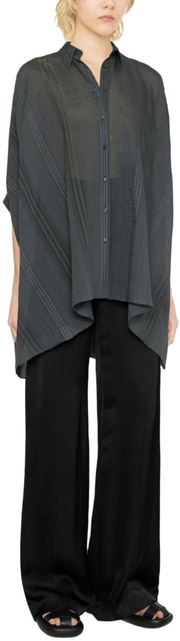  브루넬로 쿠치넬리 블라우스 MH786RK606C2355 DONKERGREY - BRUNELLO CUCINELLI