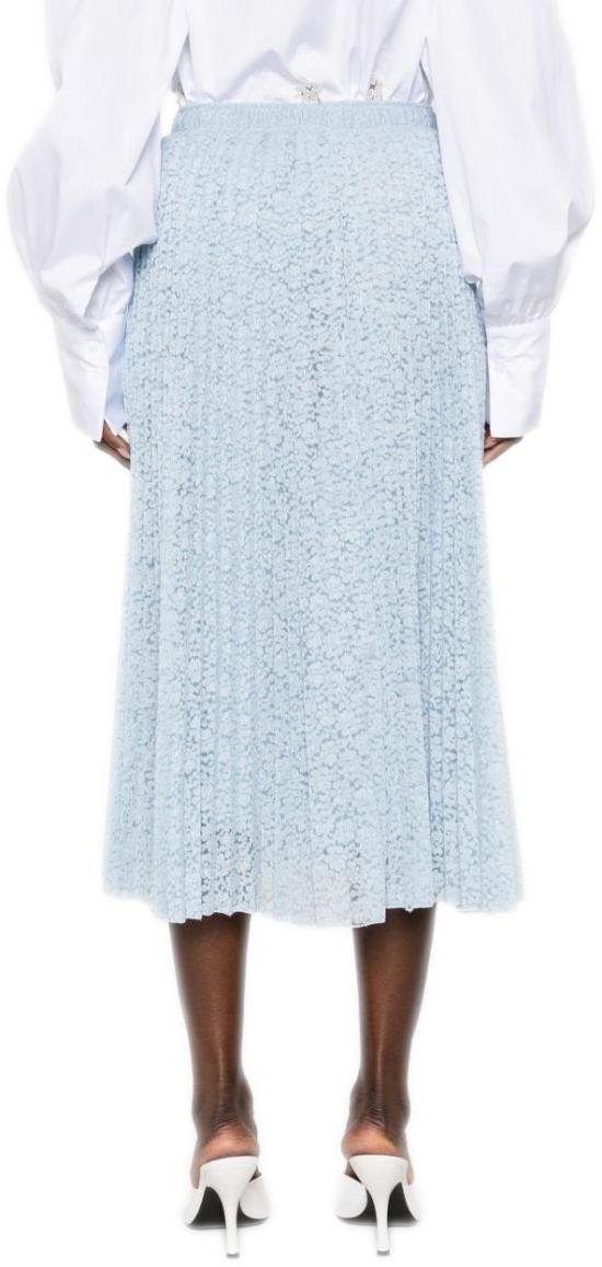 26SS 에르마노 설비노 미디 스커트 D482O374EWF54030 LICHTBLUE - ERMANNO SCERVINO