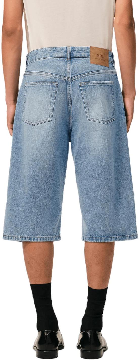 26SS 아미 숏팬츠 BERMUDALARGEFITBLEUUSEDHSO838DE0046 BLUE - AMI