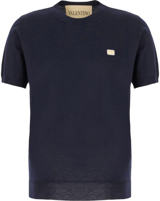 26SS 발렌티노 가라바니 스웨터 MAGLIAREGULARF14NAVY8V3KCE60BCJ598