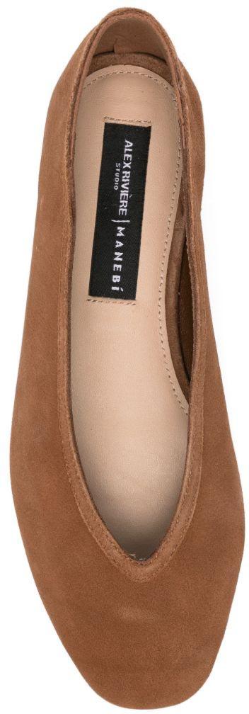26SS 마네비 플랫 슈즈 M42GFALMOND BEIGE - MANEBI