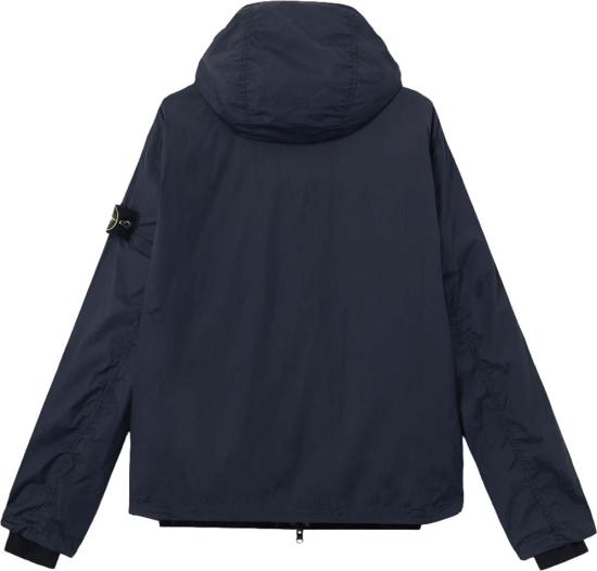 26SS 스톤 아일랜드 후드 티셔츠 LIGHTRAWHANDORGANICCOTTONCARDIGANNAVYBLUEL1S155100047S00B9V0020 - STONE ISLAND