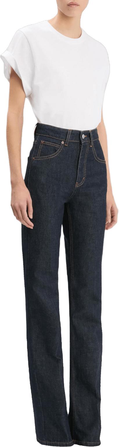 26FW 빅토리아 베컴 데님 팬츠 VICTORIABECKHAM1226DJE005216U8221JULIASTRETCHSLIMJEANSNAVY - VICTORIA BECKHAM