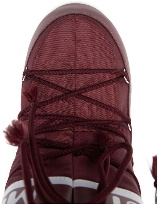 25FW 문부츠 아이콘 나일론 부츠 1400440DD013 MAROON - MOON BOOT