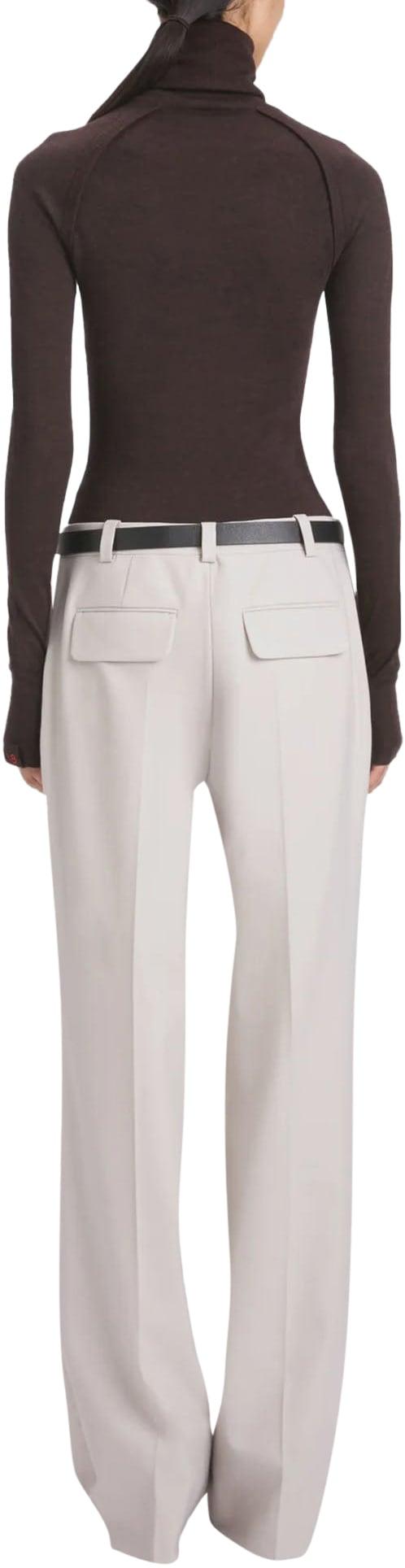 25FW 빅토리아 베컴 스트레이트 팬츠 CLASSICSTRAIGHTVICTORIABECKHAMLIGHTBEIGE13078501 WHITE - VICTORIA BECKHAM