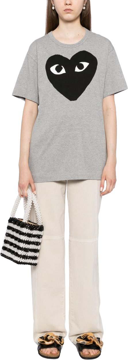 25FW 꼼데가르송 탑 AXT0841 LICHTGREY - COMME DES GARCONS
