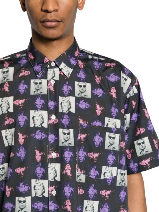  꼼데가르송 반팔 셔츠 FMB0021 BLACK - COMME DES GARCONS