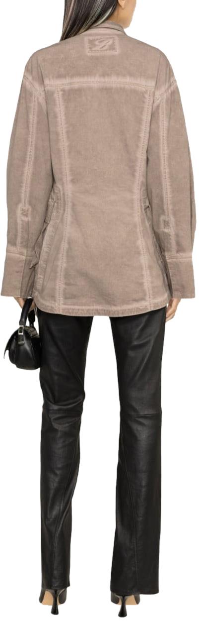  블루마린 데님 자켓 4J015AN0811 TAUPE - BLUMARINE