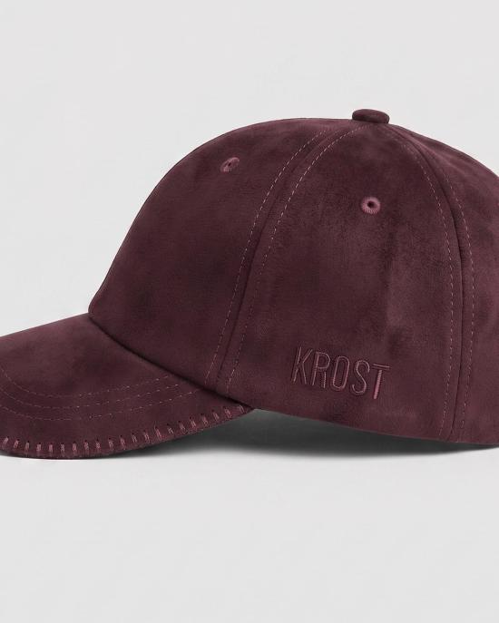  크로스트 볼캡 인조 스웨이드 블랭킷 스티치 캡 - KROST