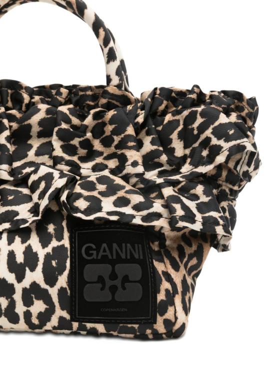 26FW 가니 토트백 B204001010708943 BEIGE - GANNI