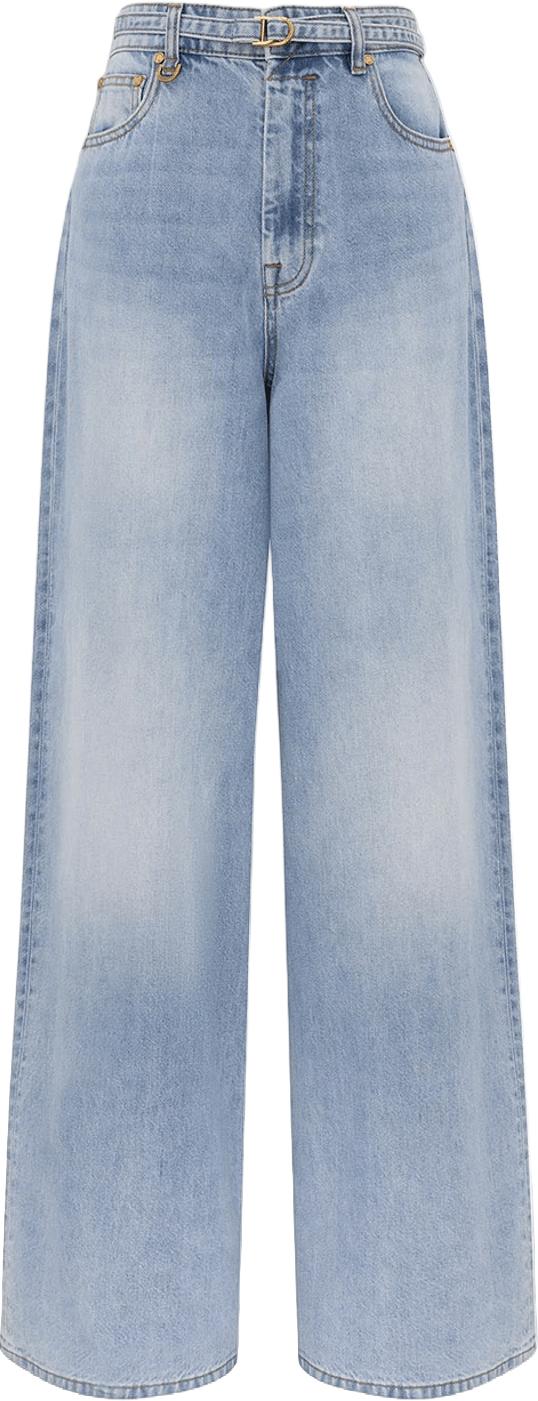 26FW 짐머만 데님 팬츠 INDRADENIMRELAXEDFLAREDJEANS BLUE