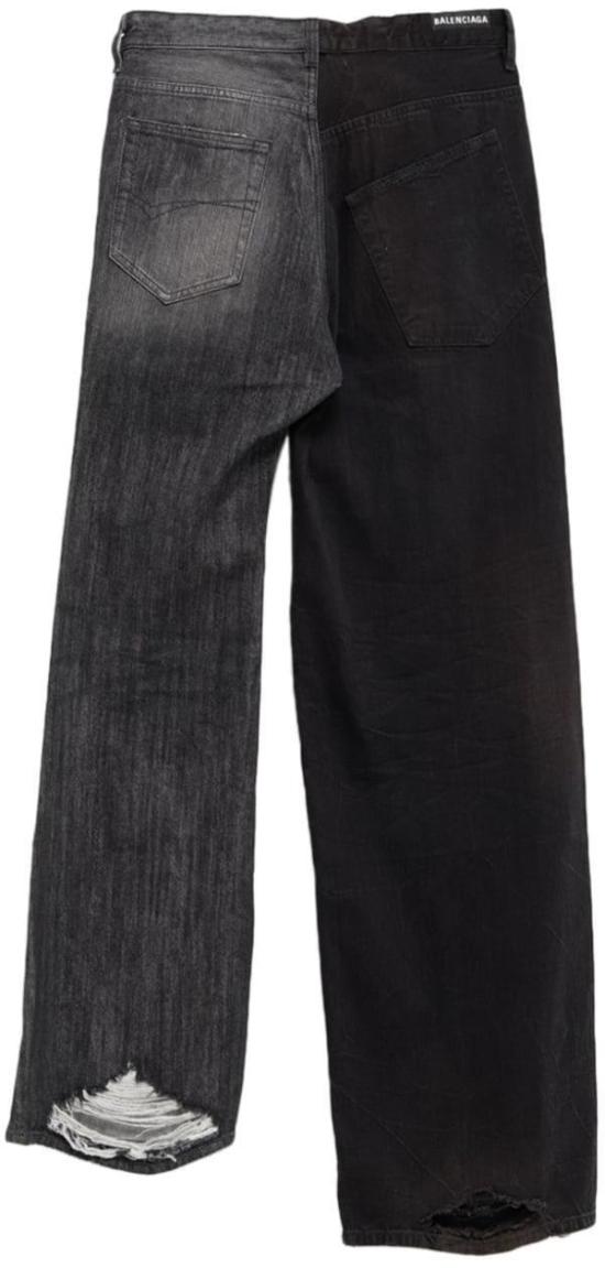  발렌시아가 데님 팬츠 793766TQW711776 DONKERGREY - BALENCIAGA