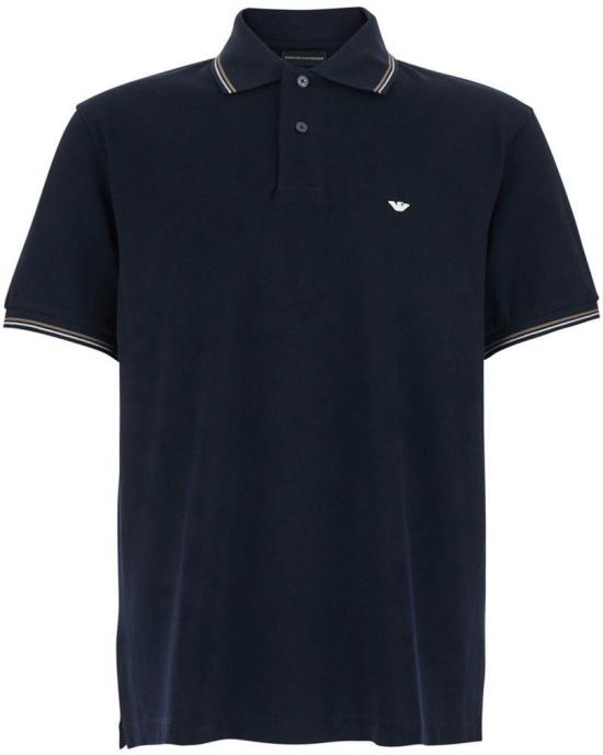 26SS 엠포리오 아르마니 폴로 티셔츠 EM004607AF23090UB118 NAVY