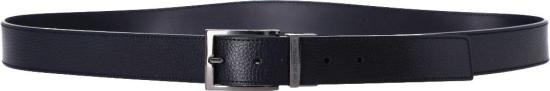 26FW 엠포리오 아르마니 가죽 벨트 Y4S195YLO8J80742 NAVY