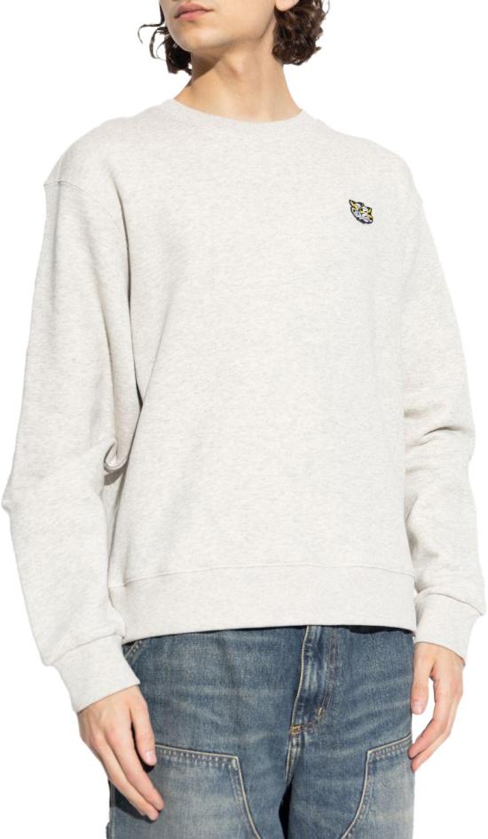 26SS 겐조 Wild Tiger 자수 스웻셔츠 FG55SW2054MJ93 LICHTGREY - KENZO
