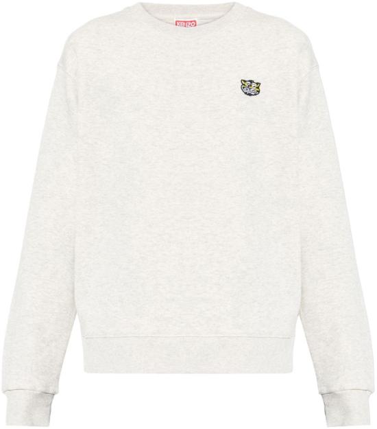 26SS 겐조 Wild Tiger 자수 스웻셔츠 FG55SW2054MJ93 LICHTGREY