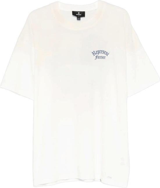 26FW 리프레젠트 반팔 티셔츠 REPRESENTMLM10118972DUALITYTSHIRTSHORTSLEEVETSHIRTSWHITE