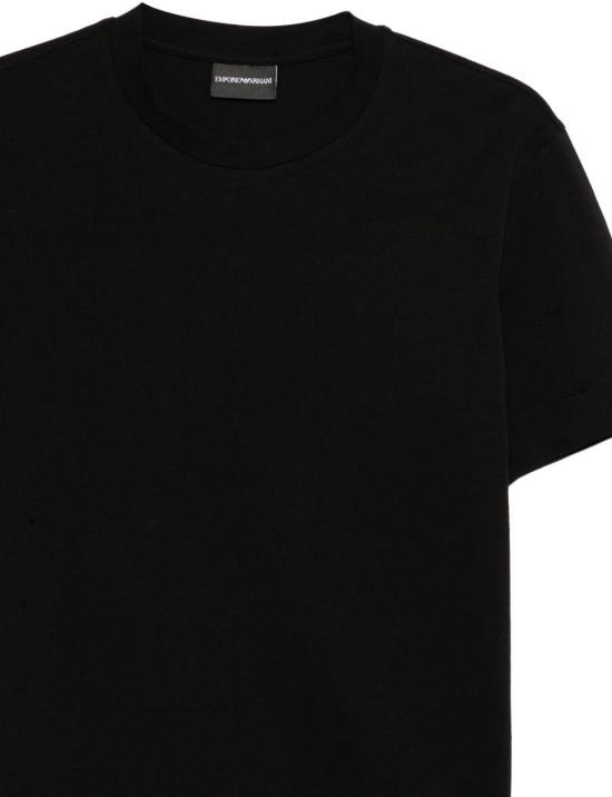26SS 엠포리오 아르마니 탑 EM004522AF10762FC346 BLACK - EMPORIO ARMANI