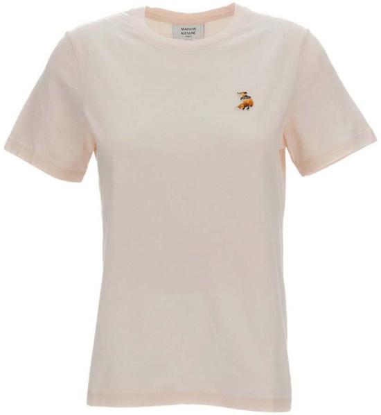 26SS 메종키츠네 드리밍 폭스 레귤러 티셔츠 QW00109KJ70260448 PINK