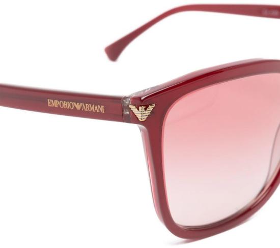 26SS 엠포리오 아르마니 선글라스 0EA40606377A556 MAROON - EMPORIO ARMANI