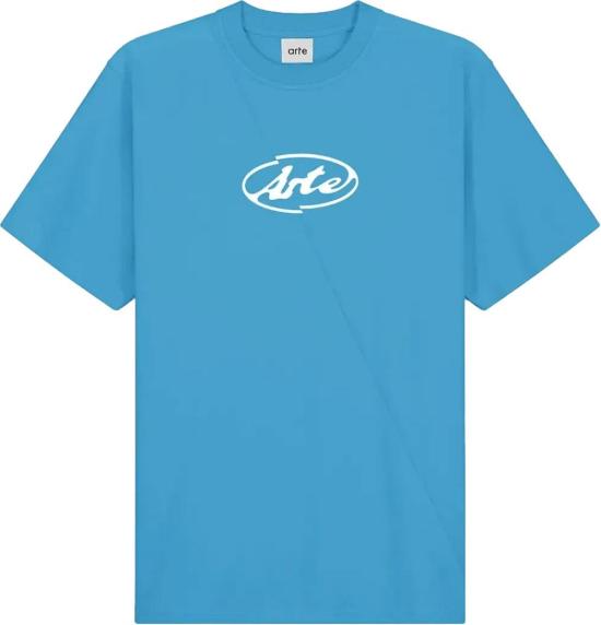 26SS 아르떼 앤트워프 탑 CIRCLELOGOTSHIRTBLUE CYAAN