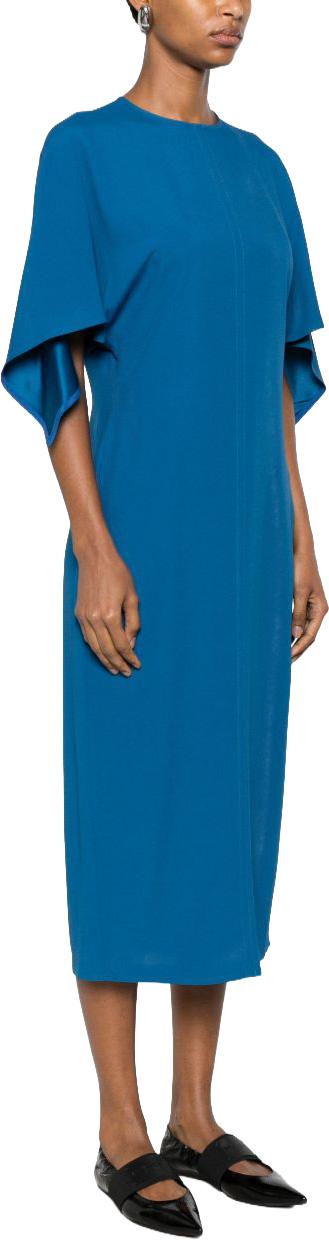 26FW 스텔라 맥카트니 미디 원피스 6A07103FU3724300 BLUE - STELLA MCCARTNEY