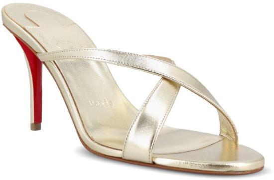 26FW 크리스챤 루부탱 뮬/슬리퍼 3260133G306 GOLD - CHRISTIAN LOUBOUTIN
