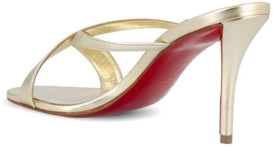 26FW 크리스챤 루부탱 뮬/슬리퍼 3260133G306 GOLD - CHRISTIAN LOUBOUTIN