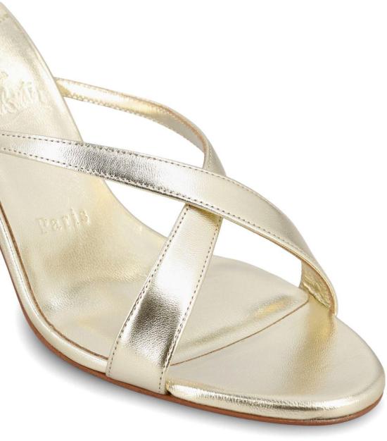 26FW 크리스챤 루부탱 뮬/슬리퍼 3260133G306 GOLD - CHRISTIAN LOUBOUTIN