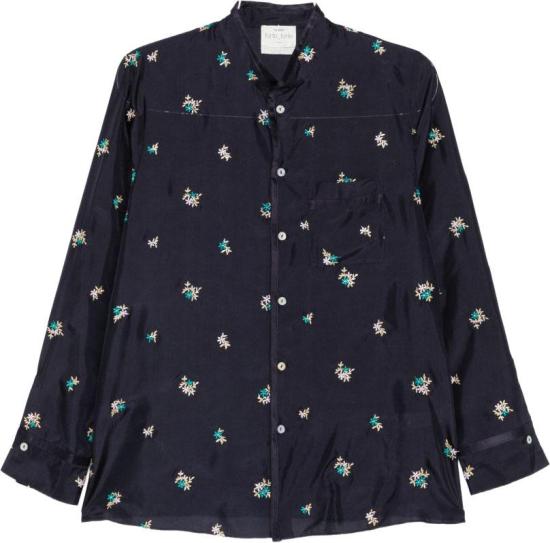 26SS 포르테포르테 블라우스 14868MYSHIRTMIDNIGHT NAVY