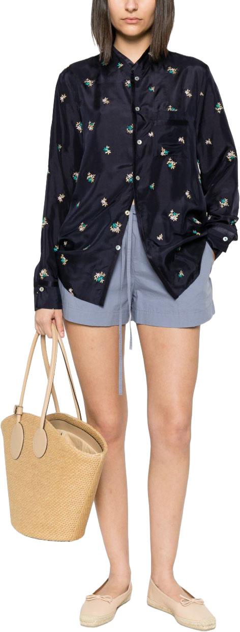 26SS 포르테포르테 블라우스 14868MYSHIRTMIDNIGHT NAVY - FORTE FORTE
