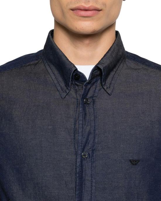 26SS 엠포리오 아르마니 셔츠 EM001527AF25156MB001 NAVY - EMPORIO ARMANI