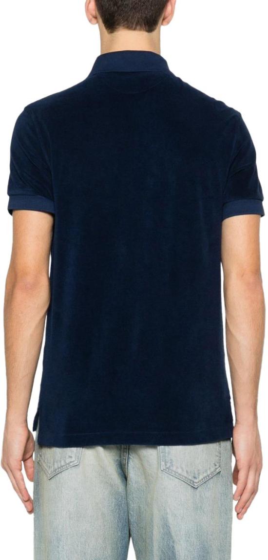 26SS 톰포드 폴로 티셔츠 JPS003JMC079UHE NAVY - TOMFORD