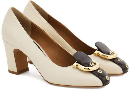 26SS 살바토레 페라가모 힐/펌프스 01K953790021004 WHITE - SALVATORE FERRAGAMO