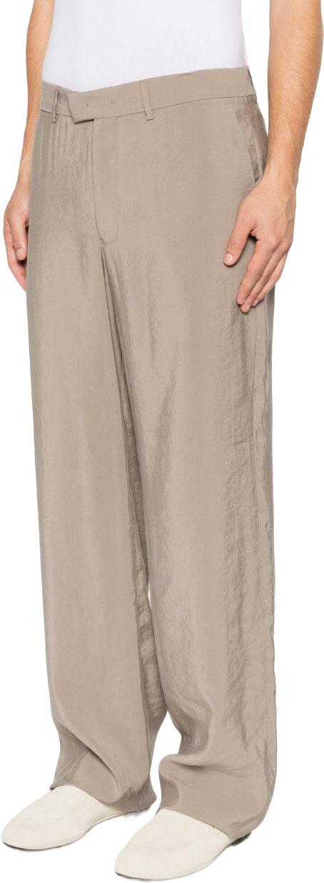 26SS 엠포리오 아르마니 팬츠 EM005059TE20387U6266 BEIGE - EMPORIO ARMANI